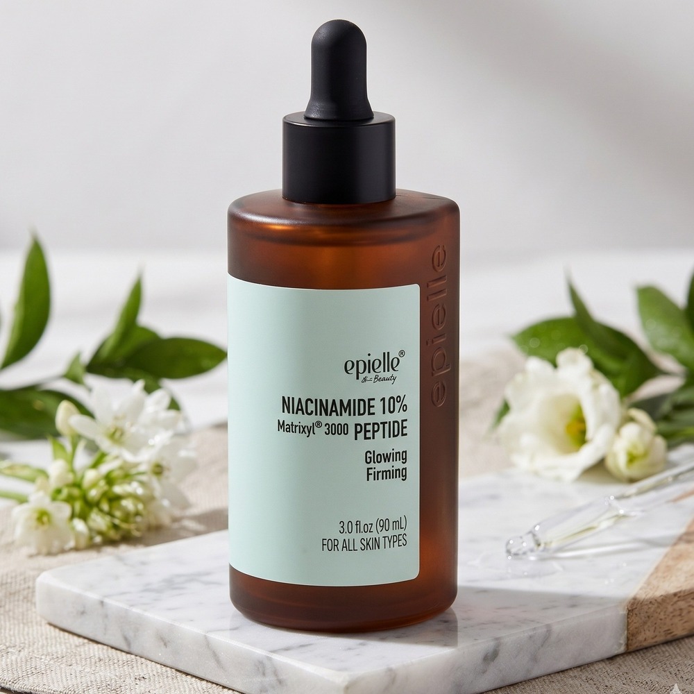 Epielle K-Beauty Niacinamide 10% Matrixyl 3000 Peptide Glowing Firming Serum 3oz